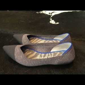 Rothy’s Size 8, cap toe “the point”